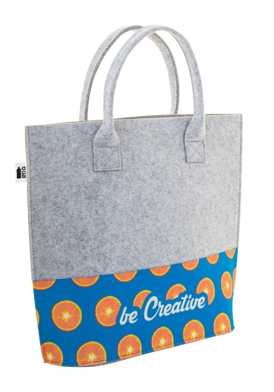 CreaFelt Shop C. Borsa per la spesa in RPET personalizzabile - AP716684