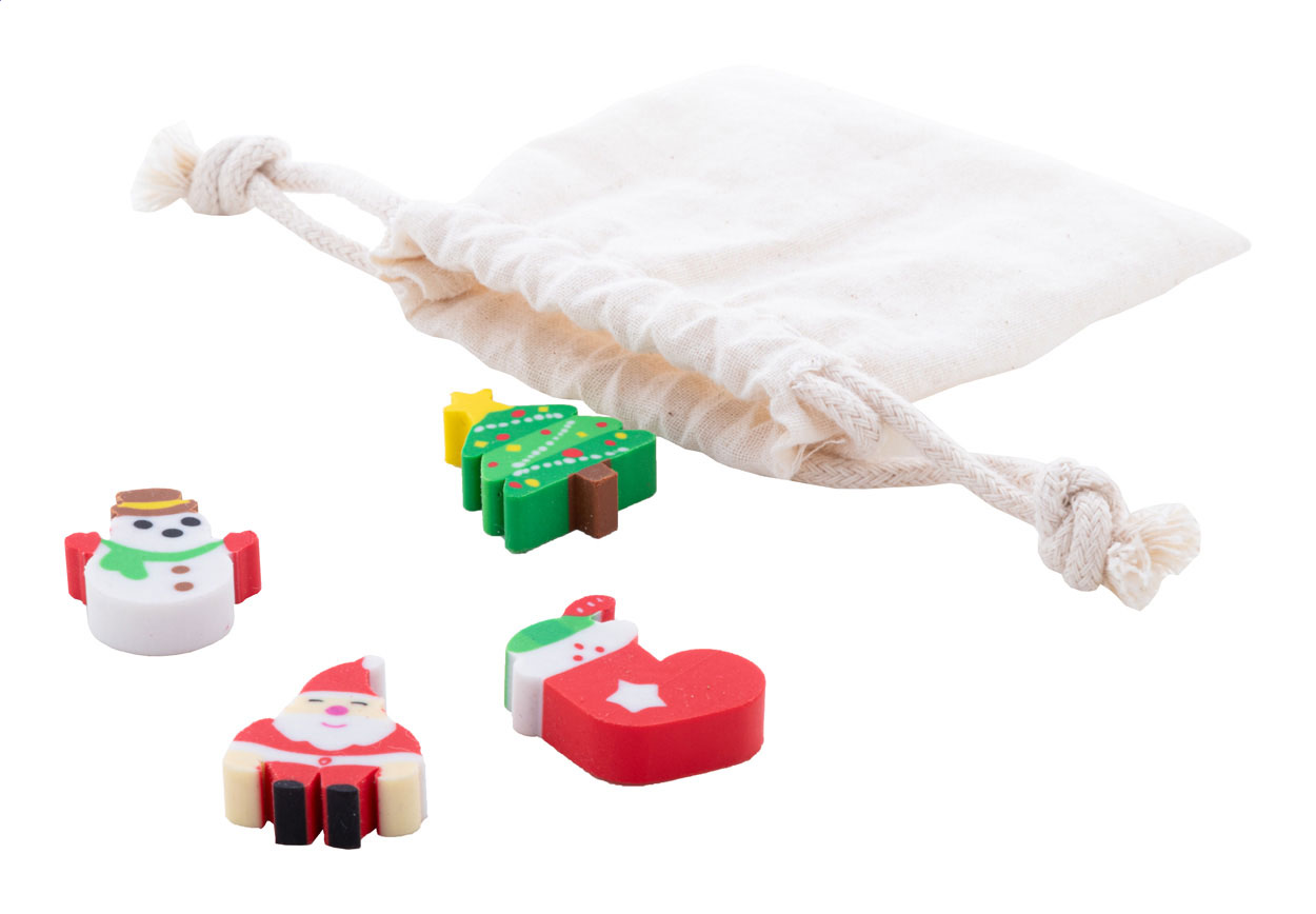 Sommaroy. Set gomme da cancellare a tema natalizio - AP845193