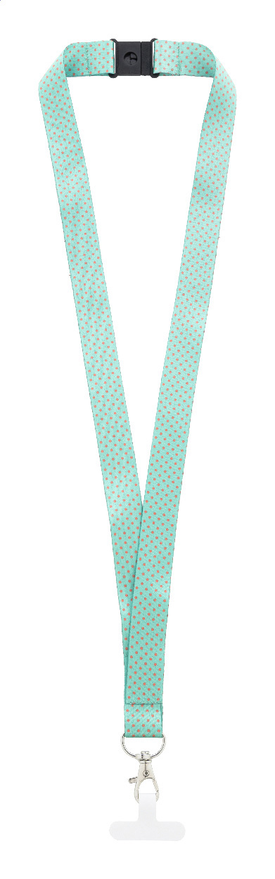 Subyard Mobile Slim Safe. Lanyard in RPET personalizzabile con porta cellulare - AP716949