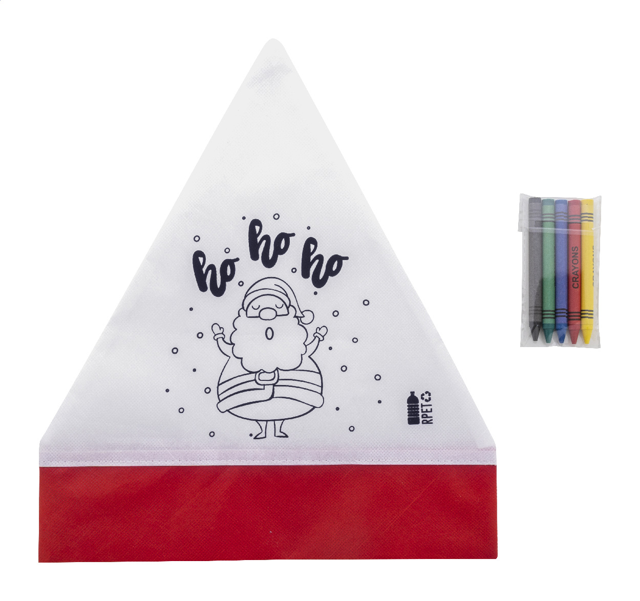 Julfar Hat. Cappello Babbo Natale da decorare - AP800037