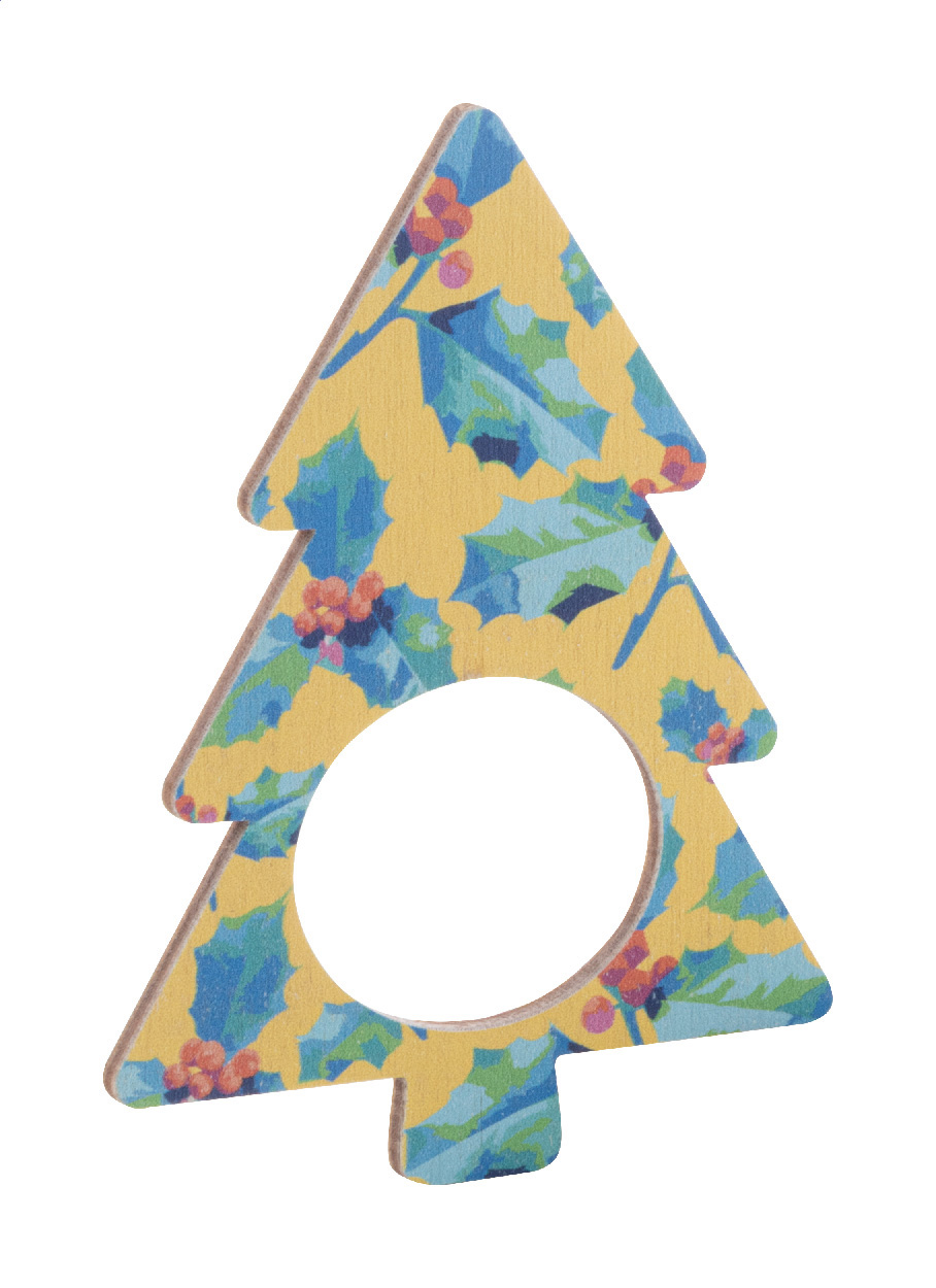 Julmiddag Creative. Ferma tovagliolo natalizio personalizzabile - AP716781