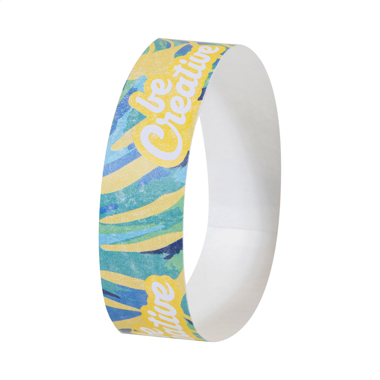 Wristvek Creative. braccialetti personalizzati in tyvek (10 pezzi) - AP715053