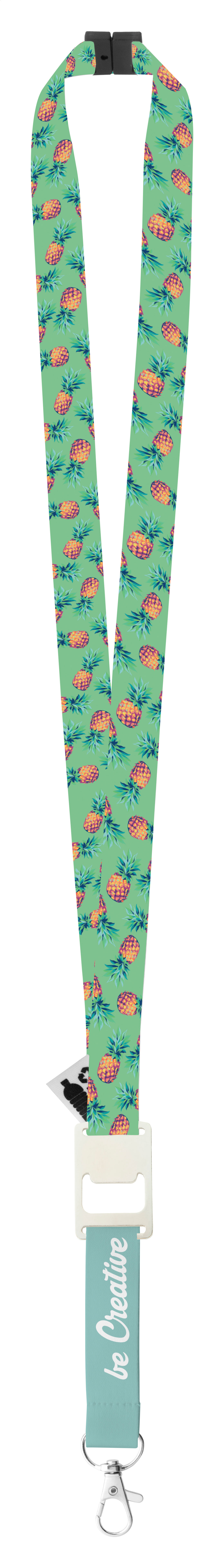 Subyard Drink Safe RPET. lanyard stampa sublimazione - AP718978