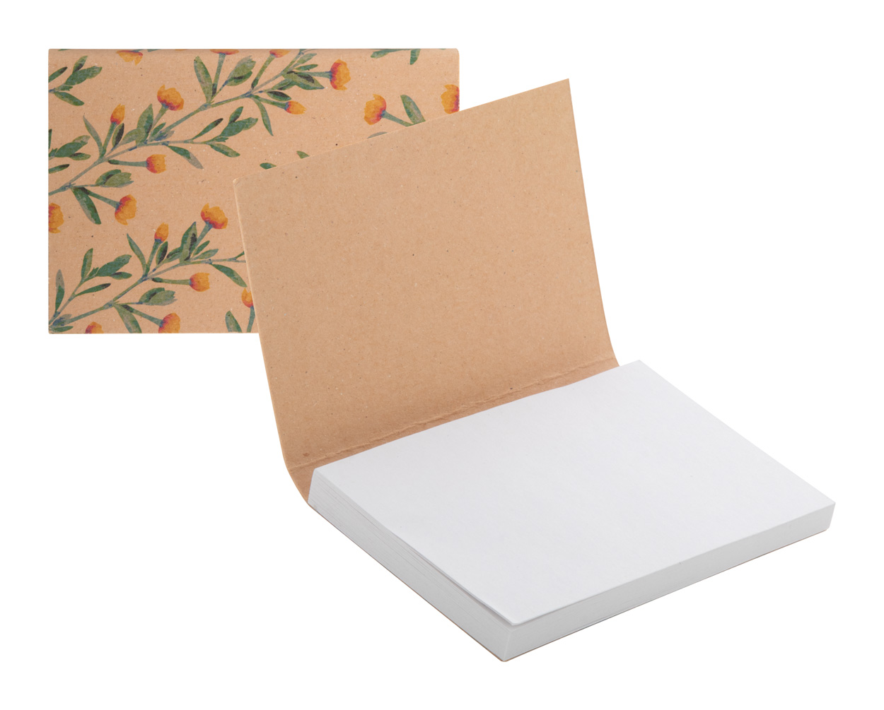 Set Scrivania cubo Ecologico. Portapenne con foglietti adesivi e segnapagine .